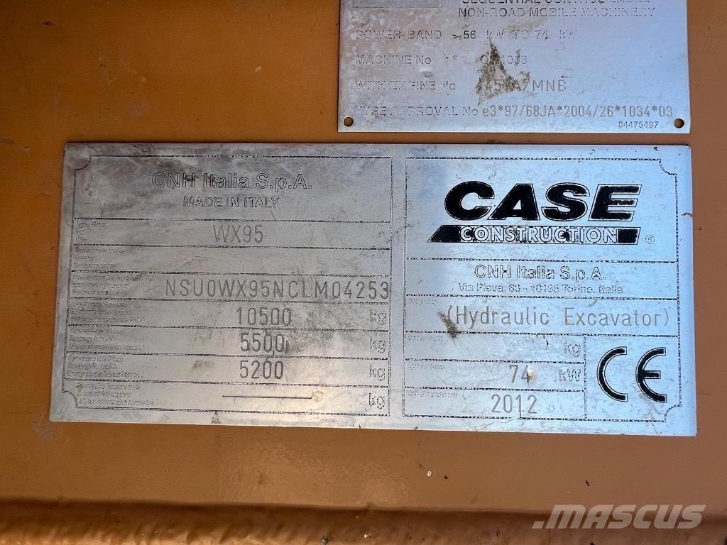 CASE WX 95 Hjulgrävare