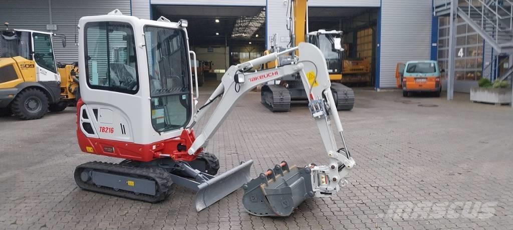 Takeuchi TB 216 A Minigrävare < 7t