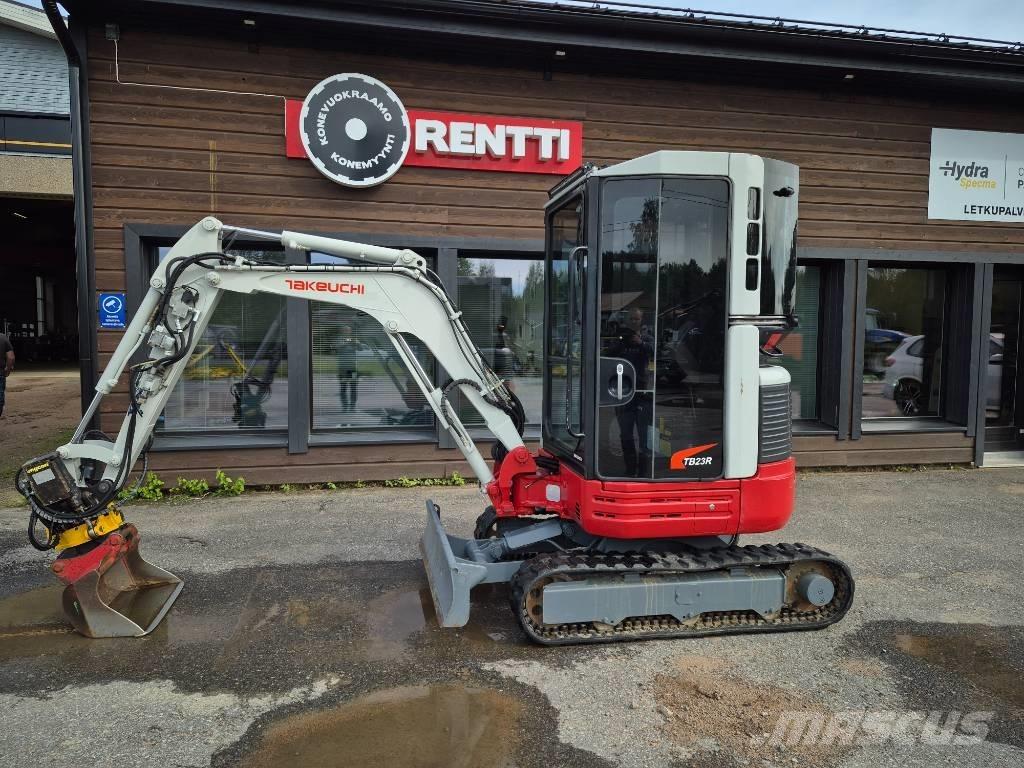 Takeuchi 23R Minigrävare < 7t