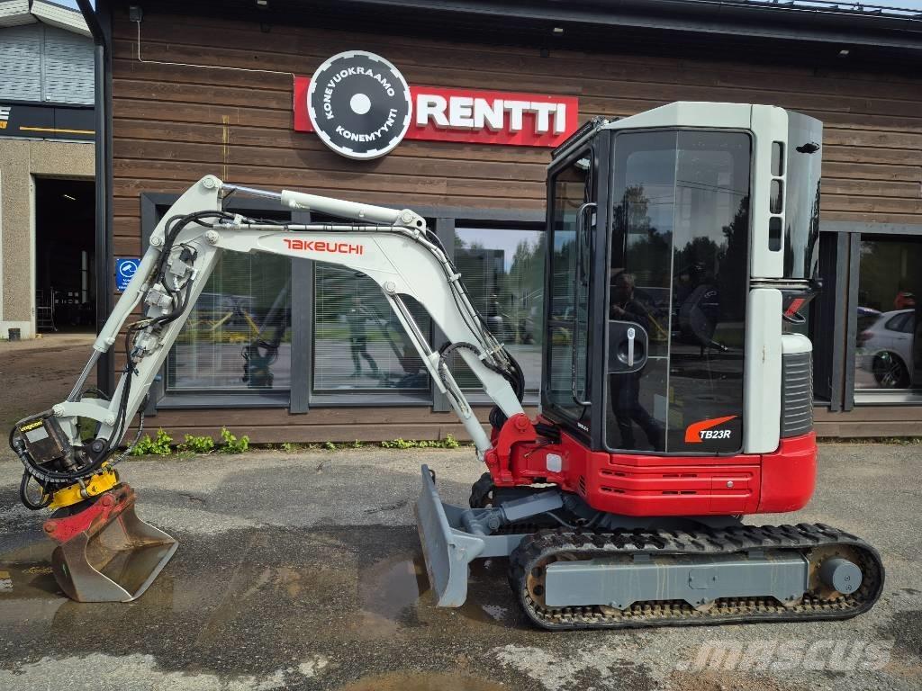 Takeuchi 23R Minigrävare < 7t