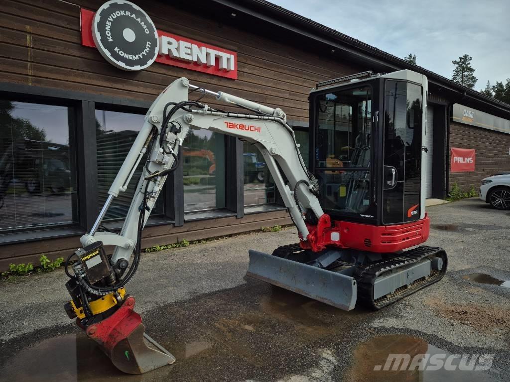 Takeuchi 23R Minigrävare < 7t