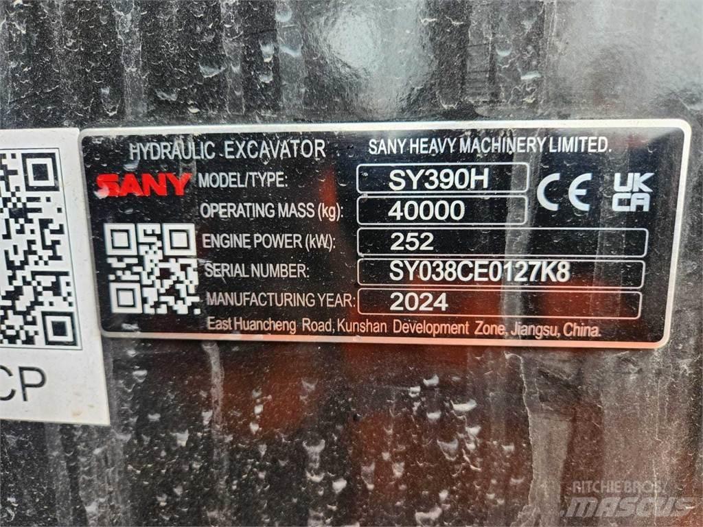 Sany SY390H Bandgrävare