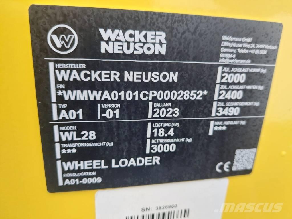 Wacker Neuson WL28 Hjullastare