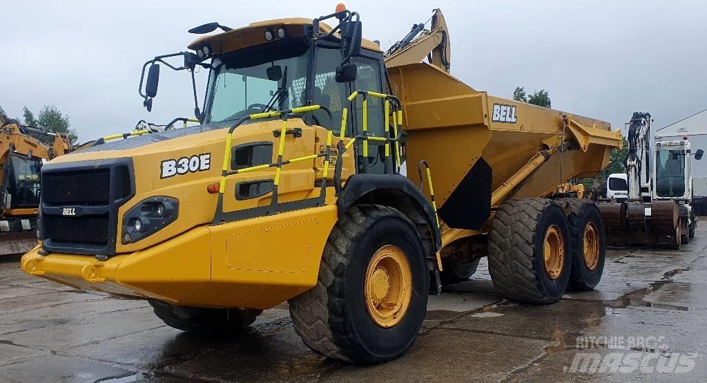 Bell B 30 E Midjestyrd dumper