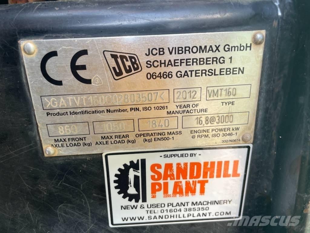 JCB VMT 160-80 Tvåvalsvältar