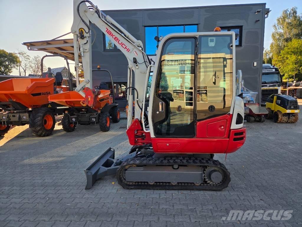 Takeuchi TB230 + HS03 Minigrävare < 7t