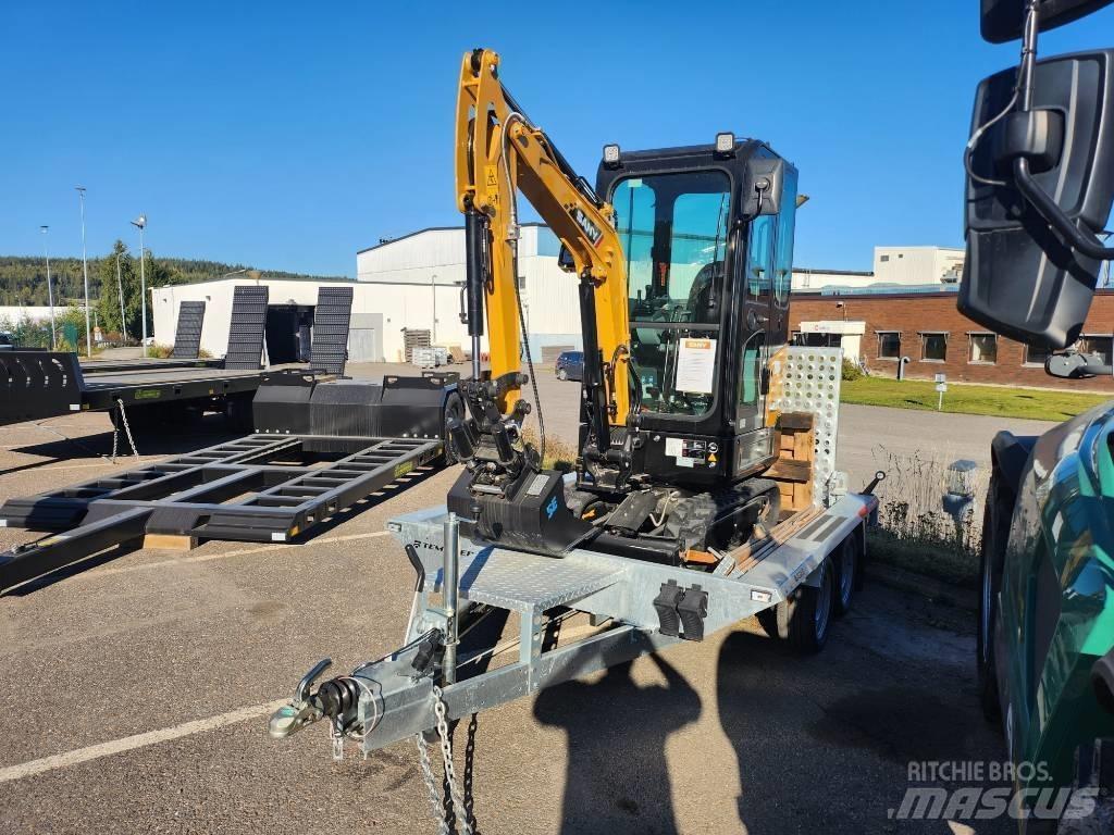 Sany 1.8 T Med Släp Minigrävare < 7t
