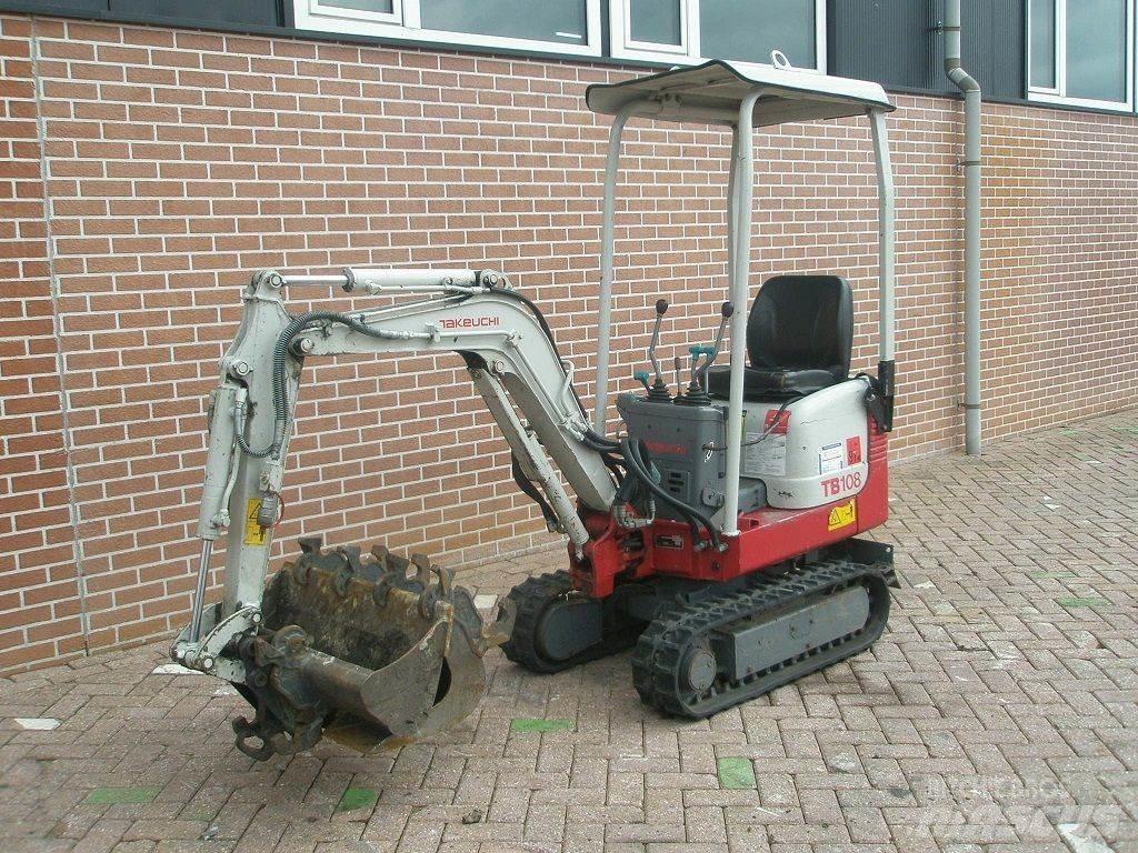 Takeuchi TB108 Minigrävare < 7t