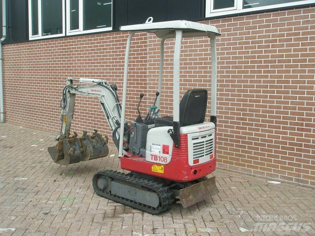 Takeuchi TB108 Minigrävare < 7t