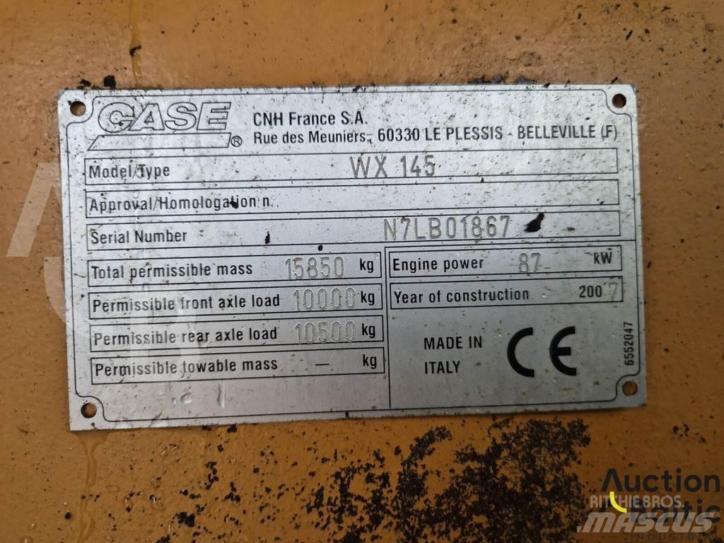 CASE WX 145 Hjulgrävare