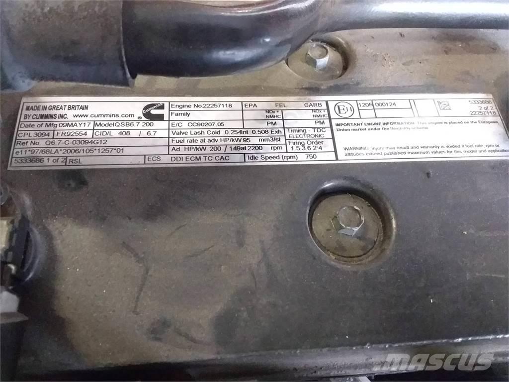 Cummins QSB6.7 Motorer