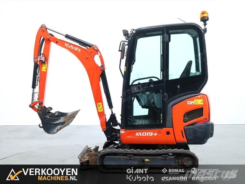 Kubota KX019-4 Minigrävare < 7t