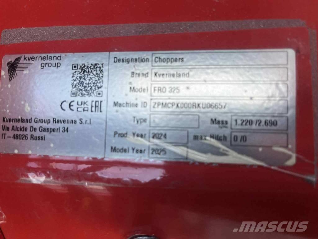 Kverneland FRO 325 Betesputsare