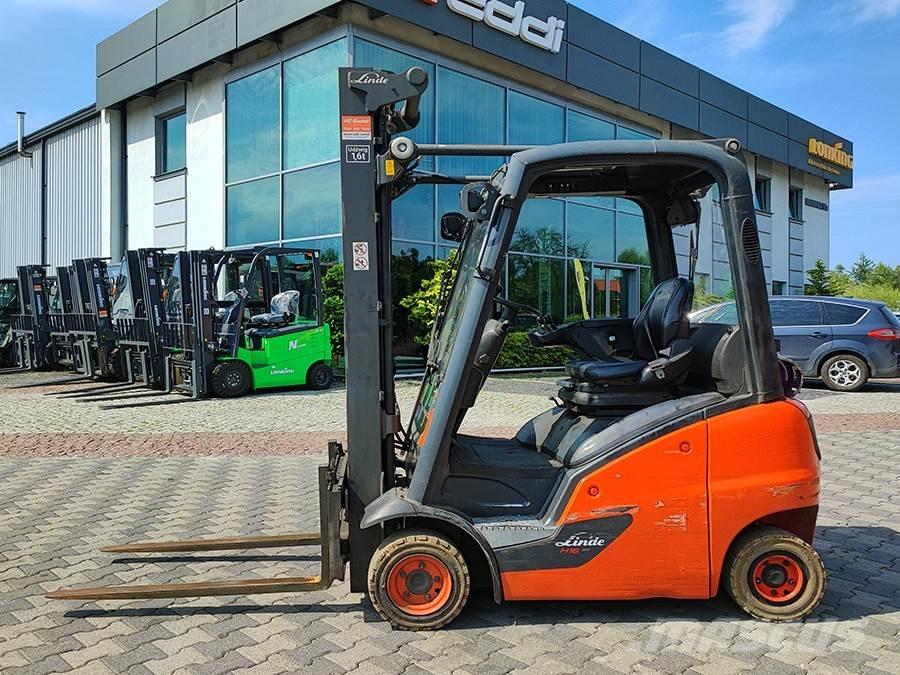 Linde H16T-01 Gasolmotviktstruckar