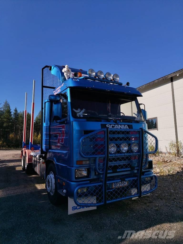 Scania R 143 450 Timmerbilar