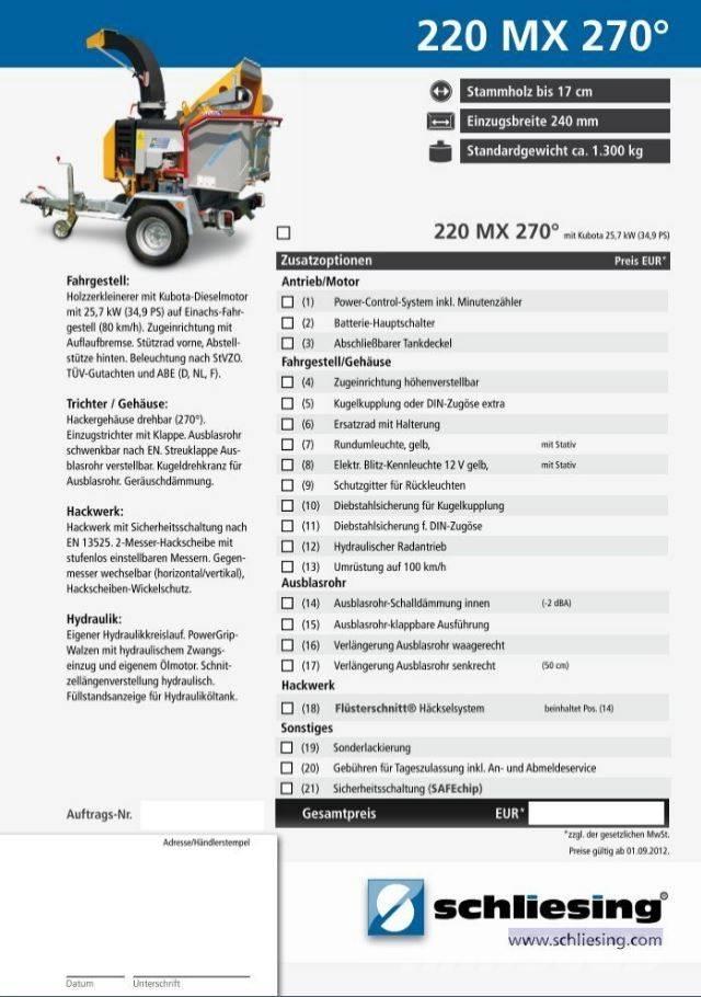 Schliesing 220 MX Flishuggar
