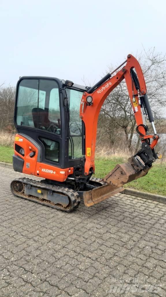 Kubota KX019-4 Minigrävare < 7t