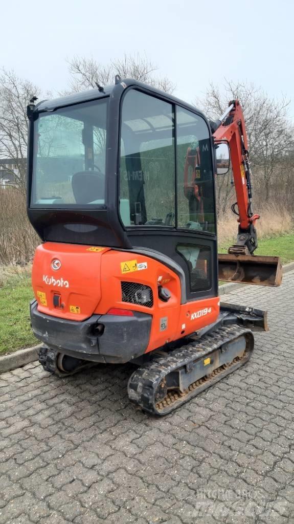 Kubota KX019-4 Minigrävare < 7t