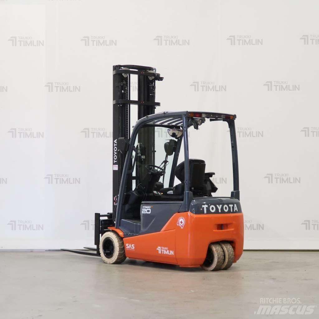 Toyota 8FBE20T Elmotviktstruckar