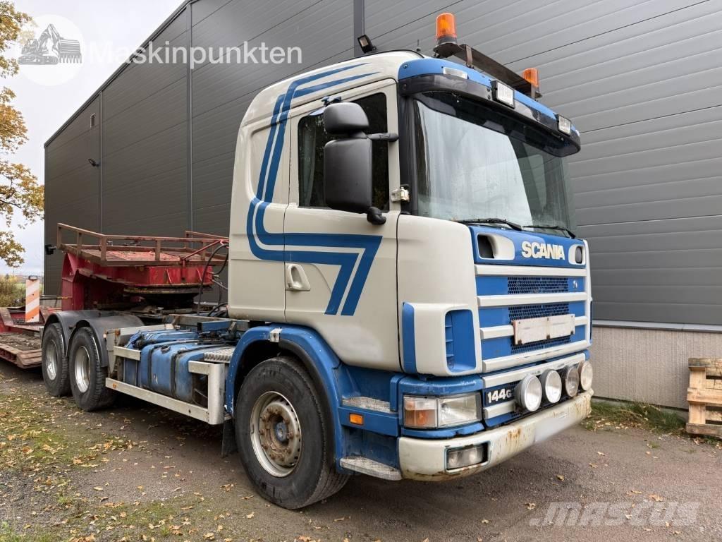 Scania R 144 GB Lastväxlare/Krokbilar
