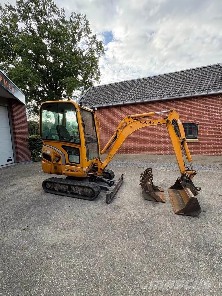 Kubota KX 019-4 Minigrävare < 7t