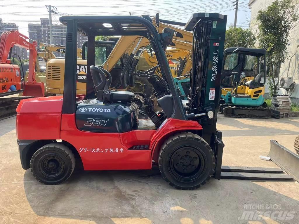 Toyota FD 35 Dieselmotviktstruckar