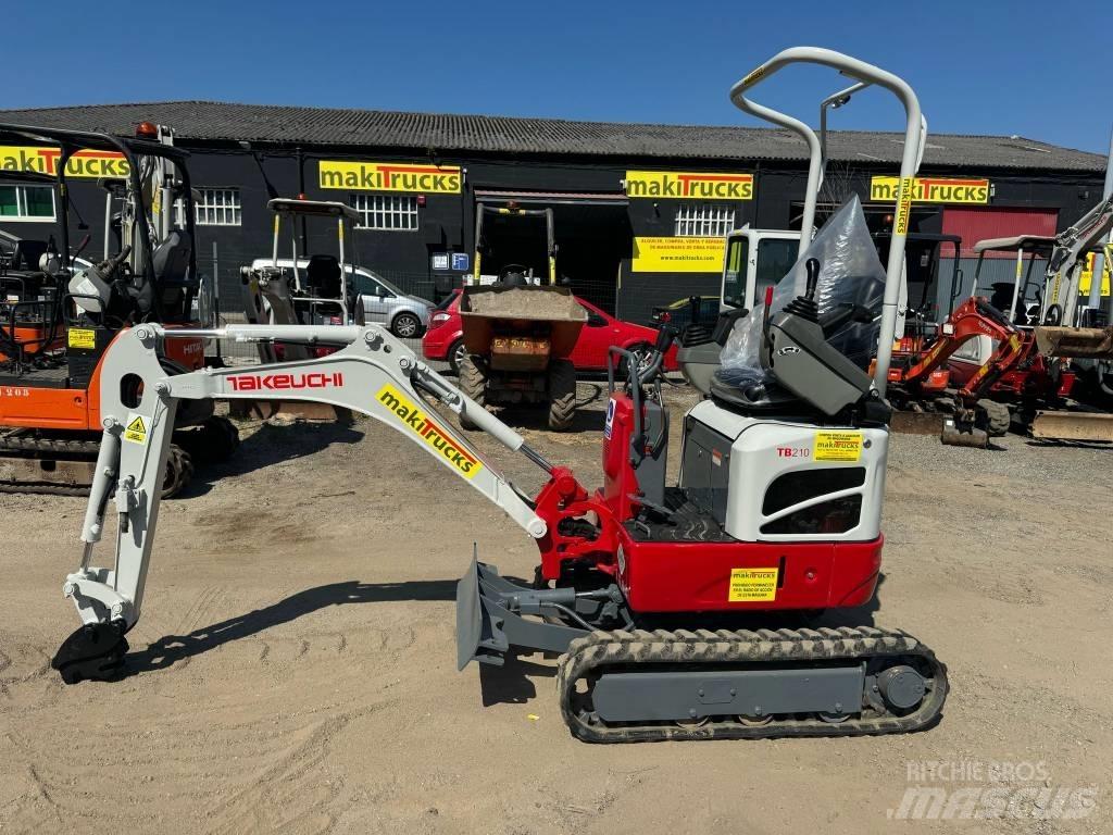 Takeuchi TB 210 R Minigrävare < 7t
