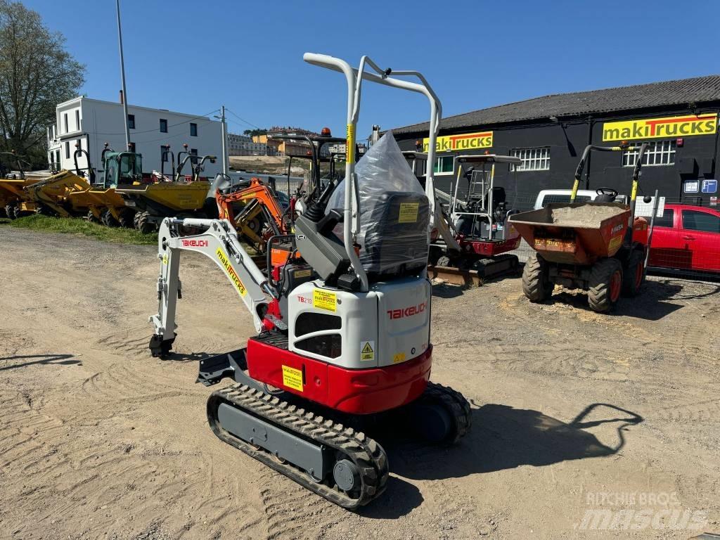 Takeuchi TB 210 R Minigrävare < 7t