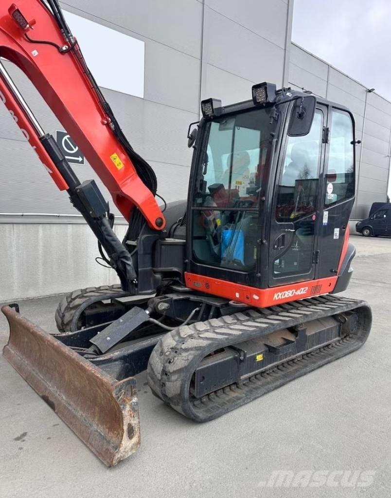 Kubota KX 080-4@2 Midigrävmaskiner 7t - 12t