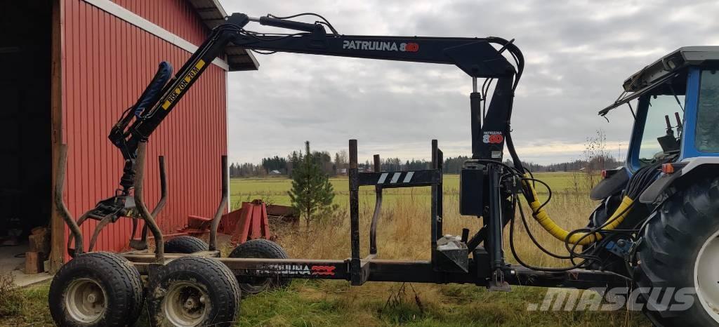 Patruuna 860 Griplastare och kranar