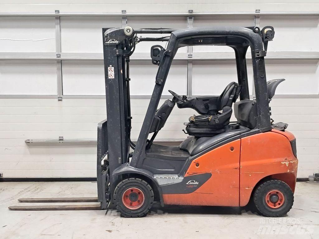 Linde H20T-01 Gasolmotviktstruckar