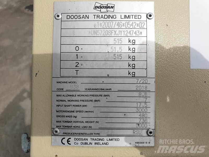Doosan 7 / 20 Kompressorer