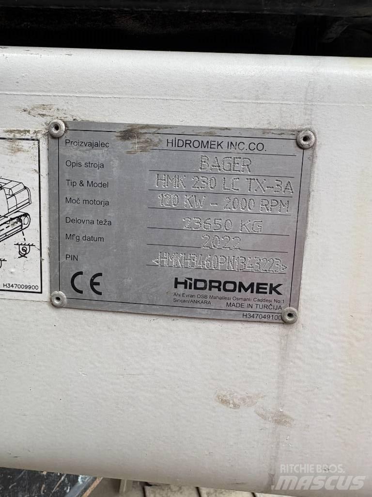 Hidromek 230 LC TX Rivningsgrävare