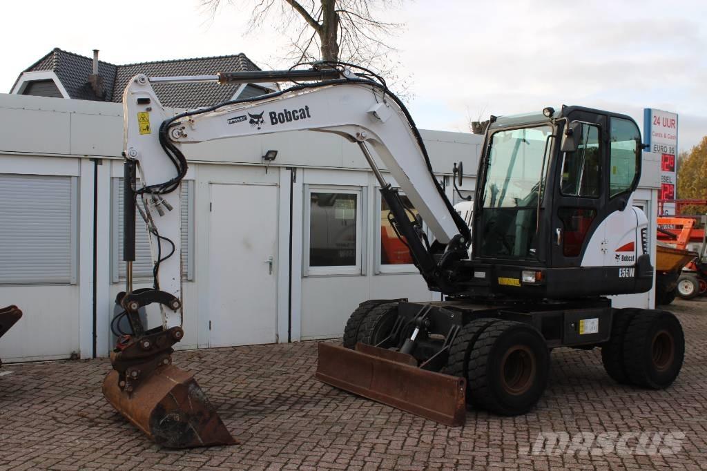 Bobcat E 55 W Hjulgrävare