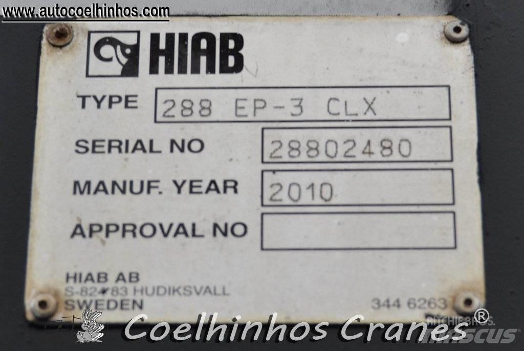 Hiab 288 XS / EP 3-CLX Styckegodskranar