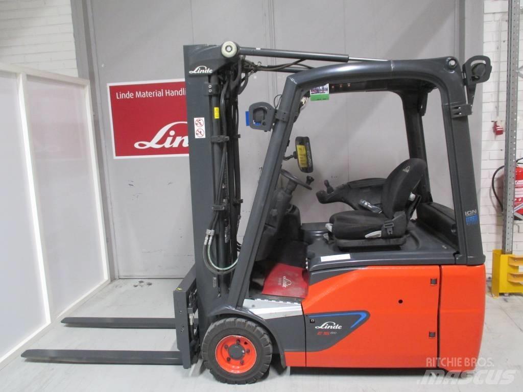 Linde E16 Elmotviktstruckar