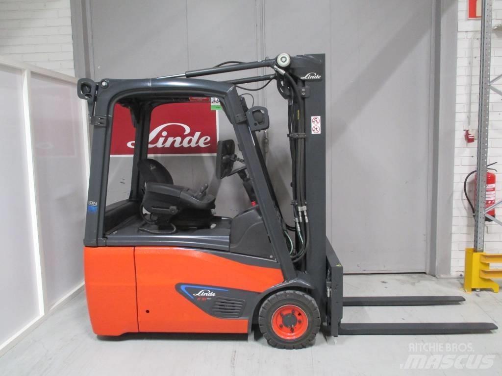 Linde E16 Elmotviktstruckar