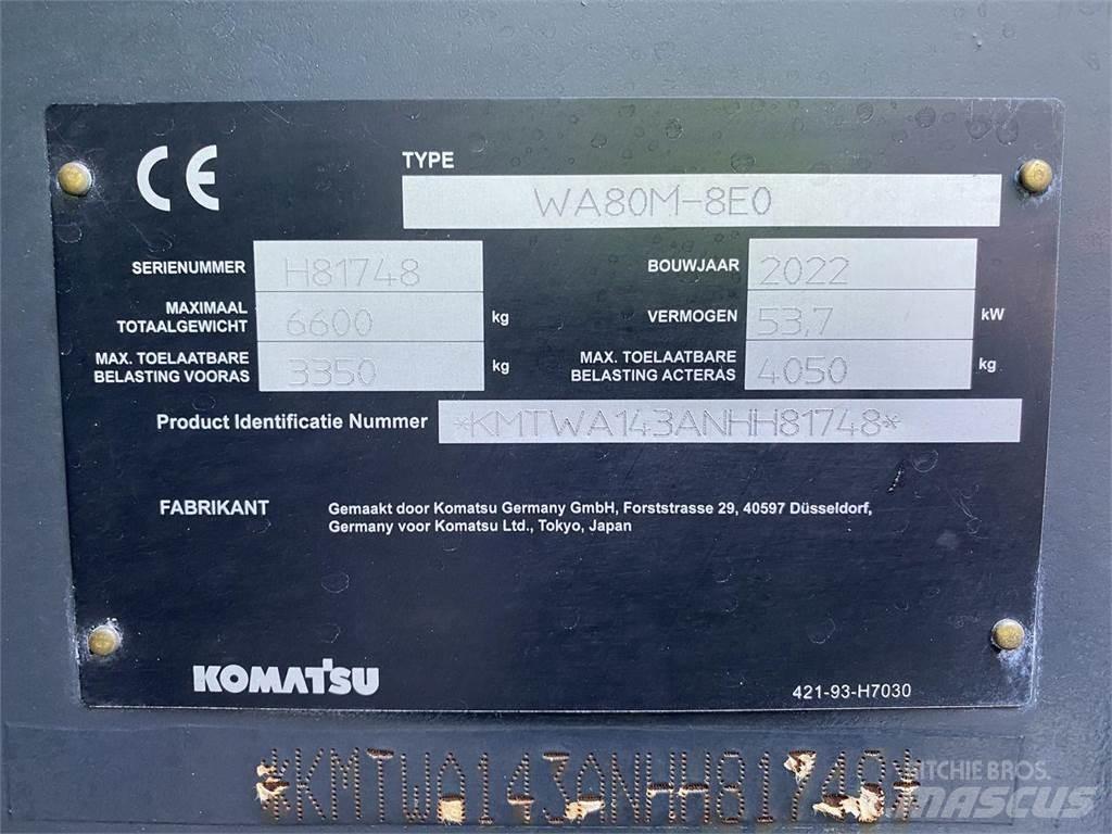 Komatsu WA80M-8EO Kompaktlastare