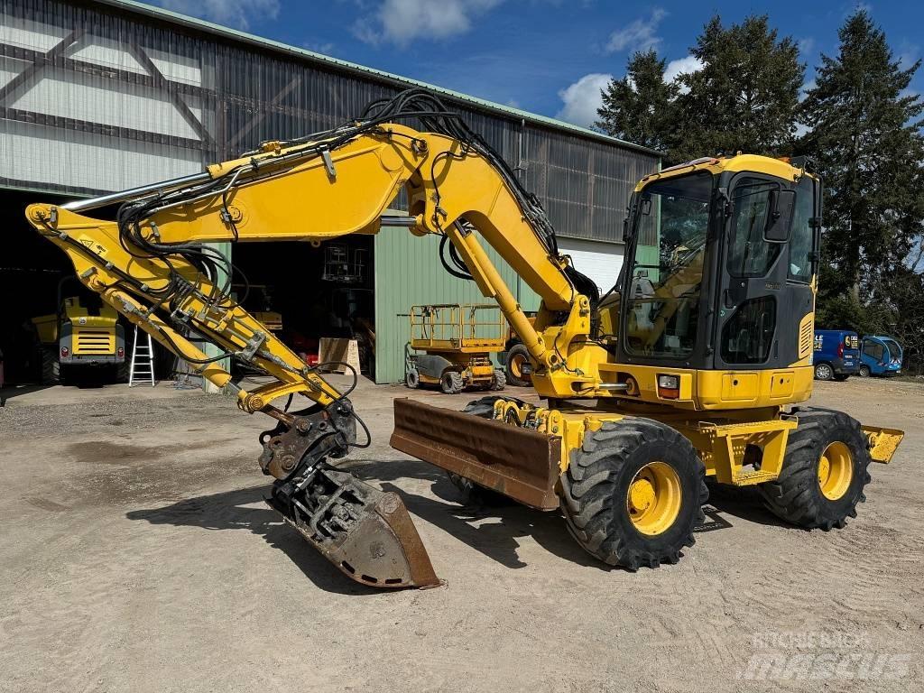 Komatsu PW 98 MR-8 Hjulgrävare