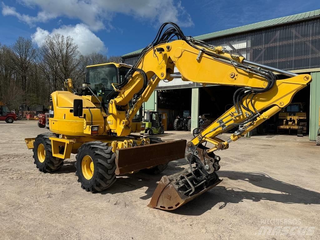 Komatsu PW 98 MR-8 Hjulgrävare