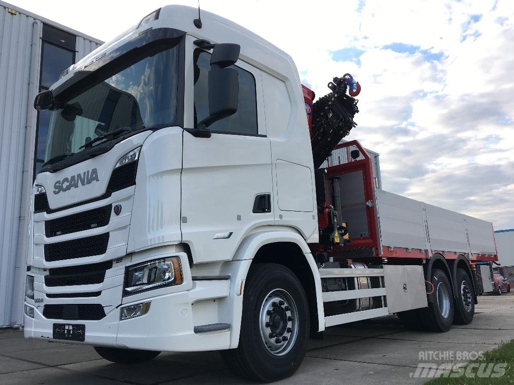 Scania R 500 LB Kranbilar