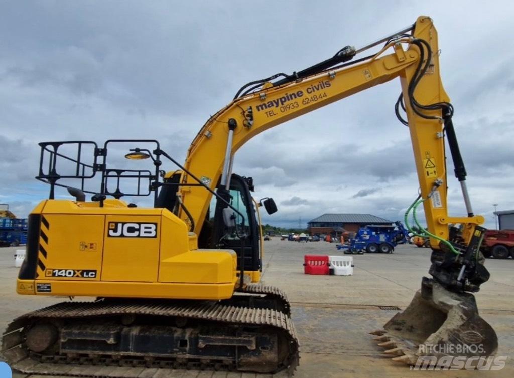 JCB 140X Steelwrist Bandgrävare