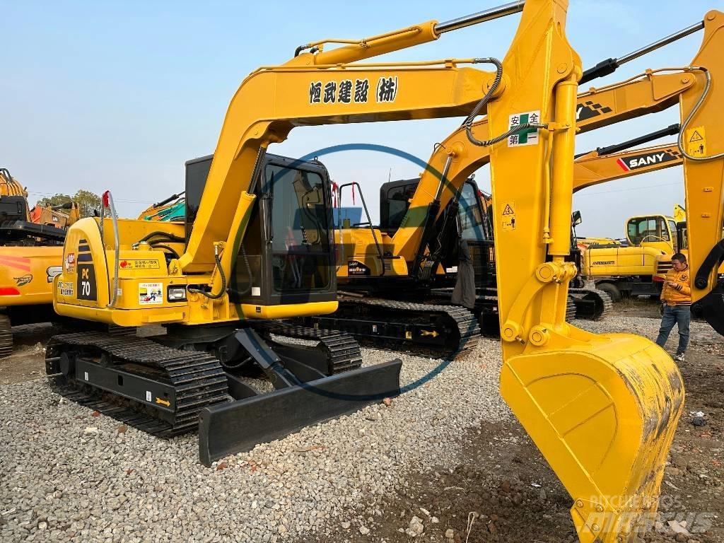 Komatsu PC 70 Minigrävare < 7t