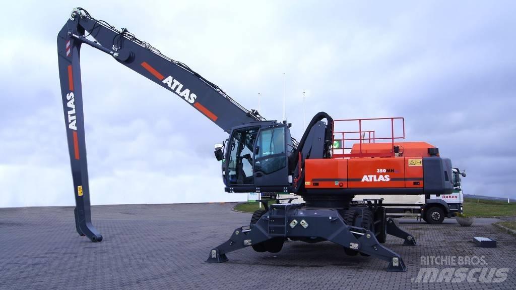 Atlas 350 MH blue Avfalls / industri hantering
