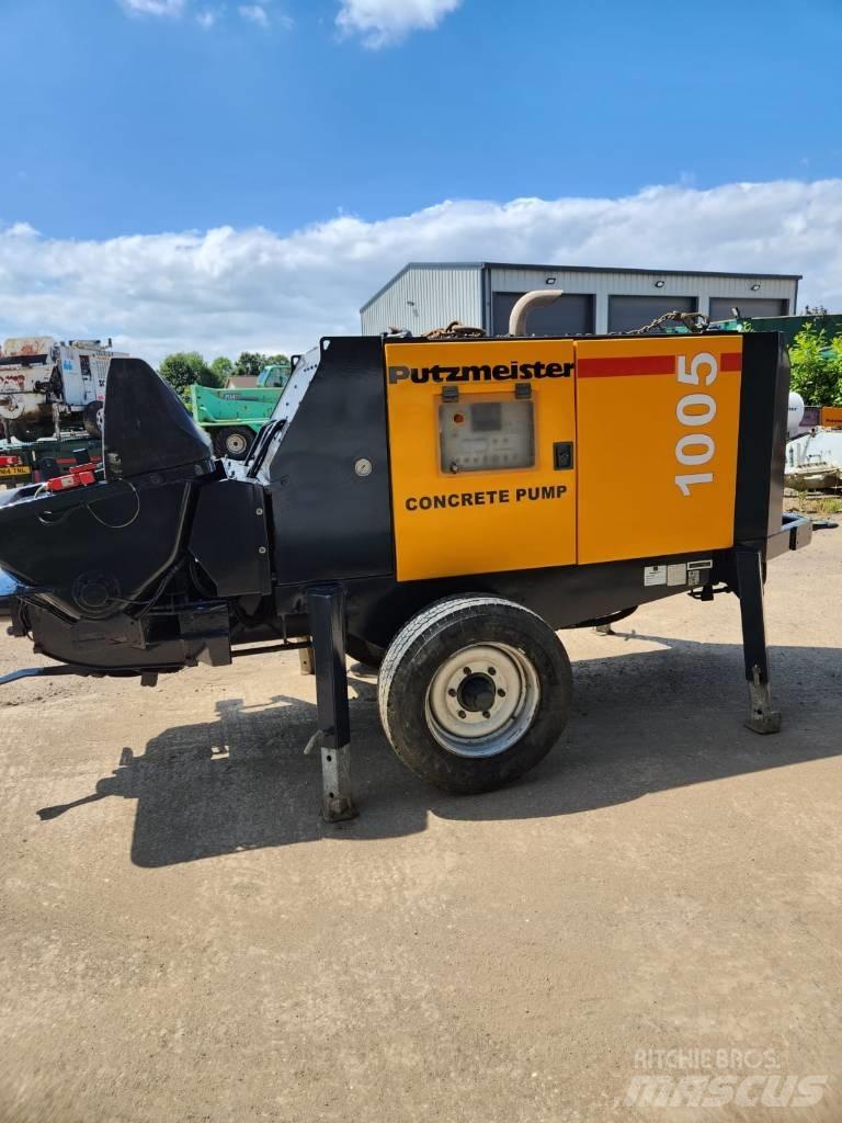 Putzmeister 1005D Lastbilar med betongpump