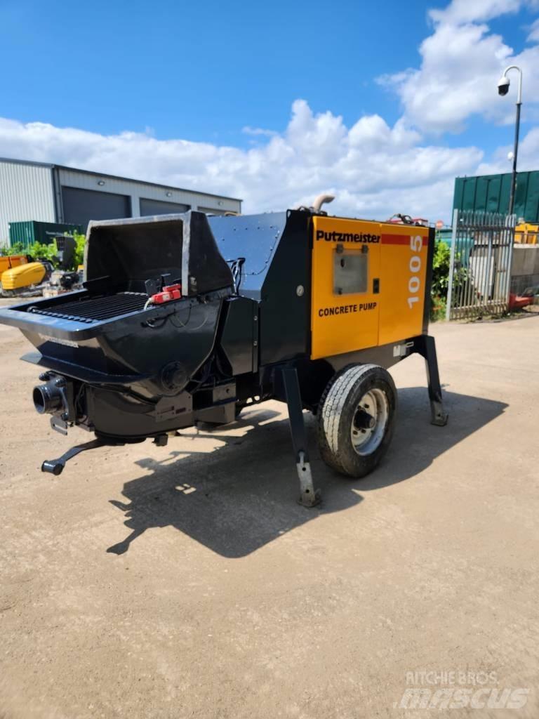 Putzmeister 1005D Lastbilar med betongpump