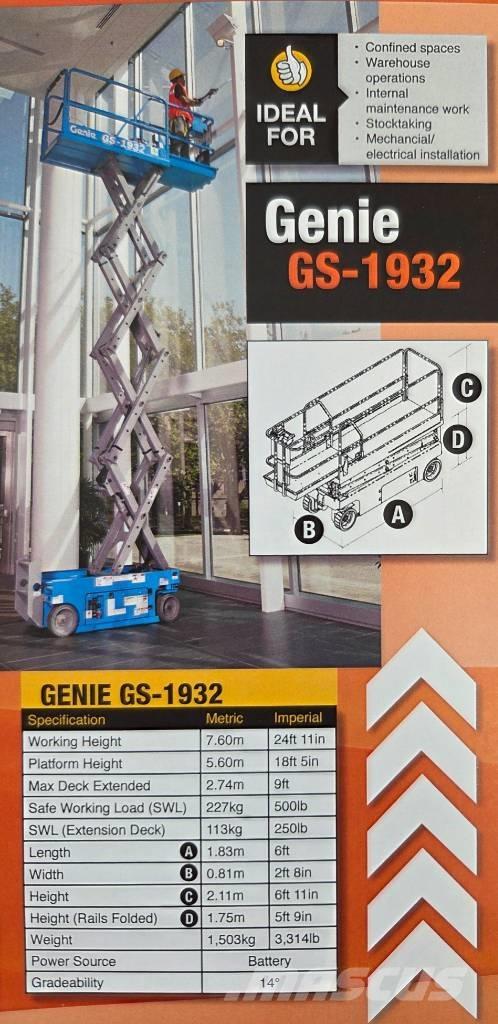 Genie GS 1932 Saxliftar