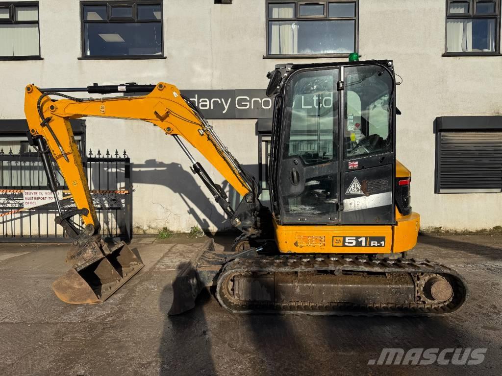 JCB 51 R-1 Minigrävare < 7t
