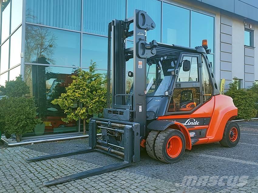 Linde H80D-02/900 Dieselmotviktstruckar