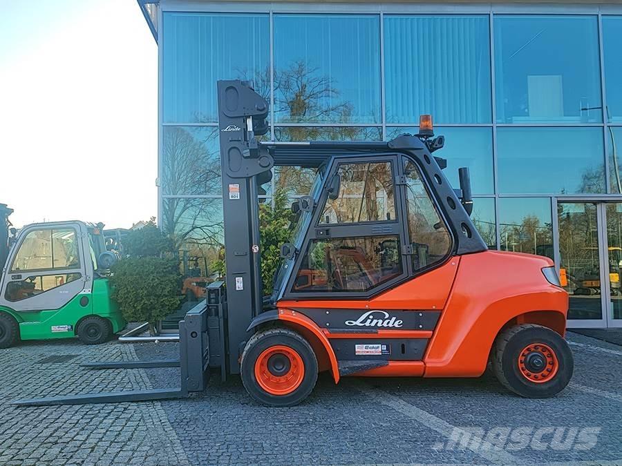 Linde H80D-02/900 Dieselmotviktstruckar
